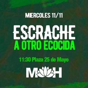 Escrache a José Aranda