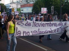 Fotografía publicada en Indymedia 25112004