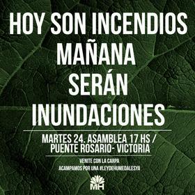 Asamblea en el Puente.